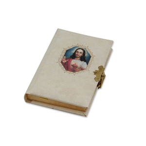 Steinbrener Gebetbuch Jesus natur mit Schliee und Goldschnitt klein 9 x 6,5 cm