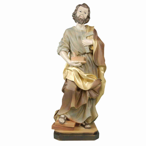 Heiliger Josef mit Hobel & Winkel - Schutzpatron Polyresin 36 cm