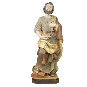 Heiliger Josef mit Hobel & Winkel - Schutzpatron Polyresin 50 cm