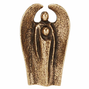 Handschmeichler Figur Bronze - Ein Engel für Dich 4,5 x 2,5 cm