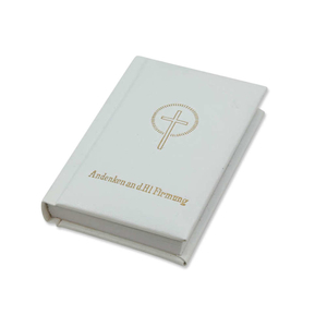 Steinbrener Gebetbuch klein weiß Kreuz - Firmung ohne Goldschnitt 9 x 6,5 cm