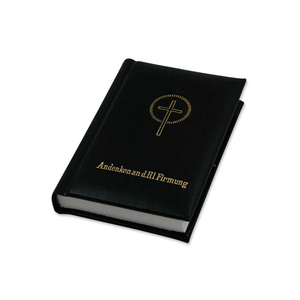 Steinbrener Gebetbuch zur hl. Firmung schwarz Kunstleder Kreuz ohne Goldschnitt 9 x 6,5 cm