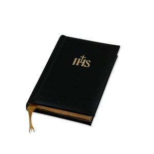 Steinbrener Gebetbuch schwarz IHS mit Goldschnitt kleines Buch 9 x 6,5 cm