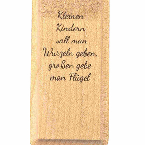 Kinderkreuz Lebensbaum & Vögel Holz - Kleinen Kindern soll ...16 x 11 cm Taufkreuz Wandkreuz