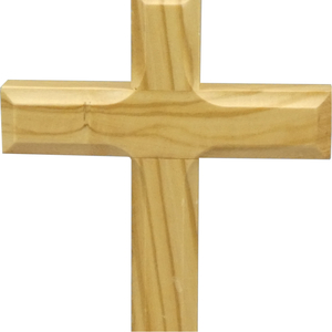 Standkreuz / Stehkreuz Olivenholz Querbalken gerade 19 x 9 cm Altarkreuz Trauerkreuz