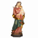 Madonna mit Kind Statue bunt Kunststein 40 cm