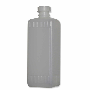 Weihwasserflasche Kunststoff eckig 500 ml 18 x 7 x 5 cm